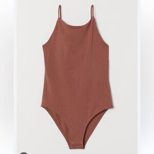 H&M Narrow Shoulder Strap Bodysuit